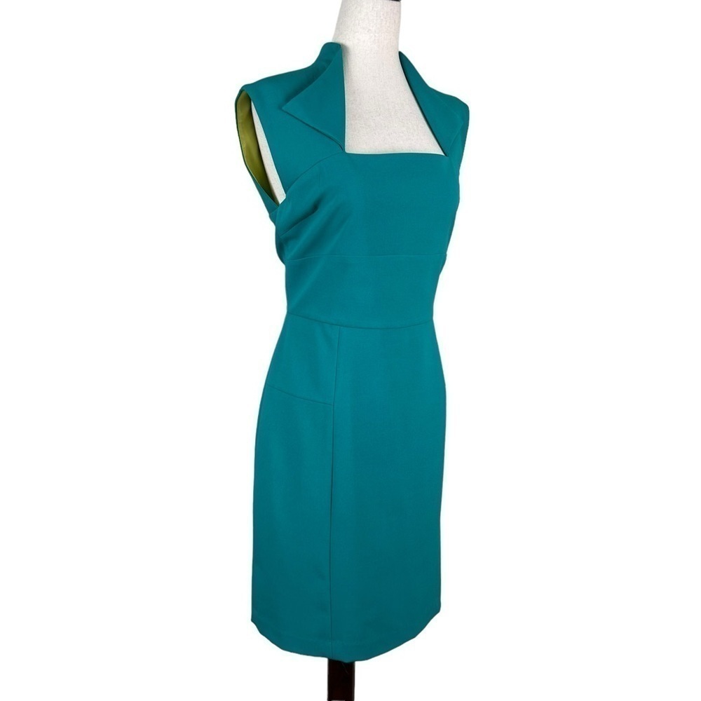 Marc New York Teal Dress - Picture 3 of 9